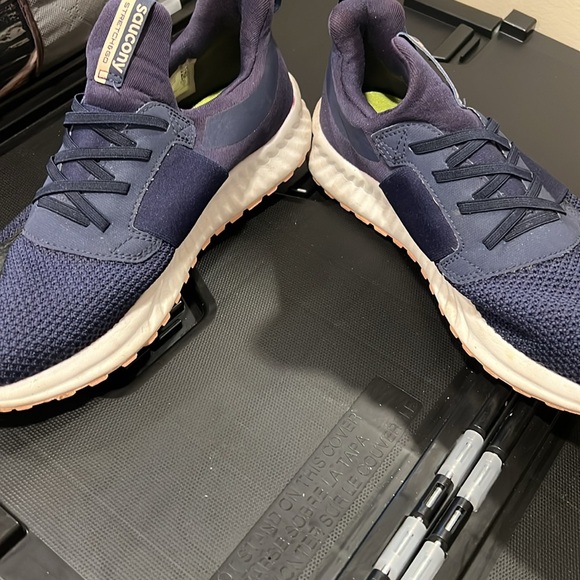 Saucony Stretch and Go shoes Navy Blue - Picture 6 of 8